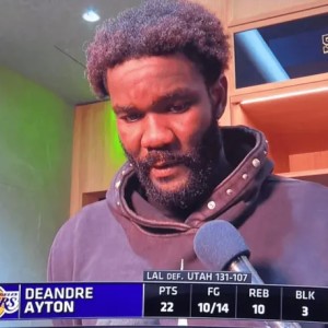 艾顿谈缺少东里：我们依旧会保持团结，去打完剩下的比赛